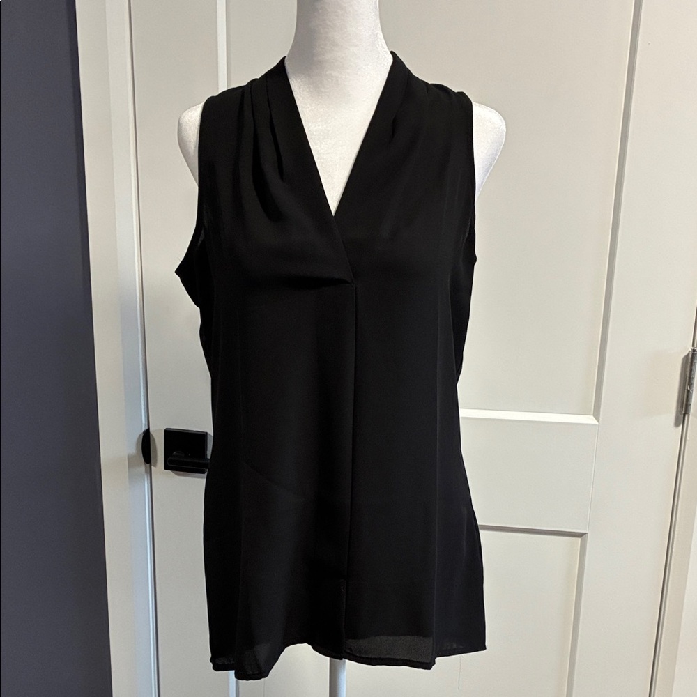 Basic Black Sleeveless Women's Top